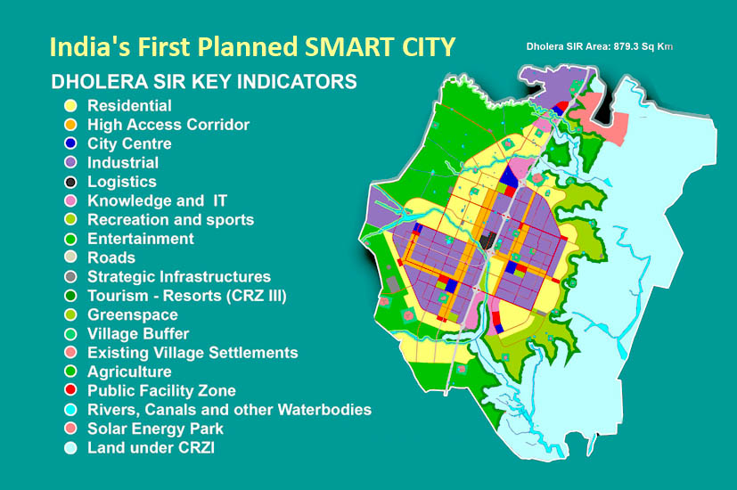 Dholera Development Map
